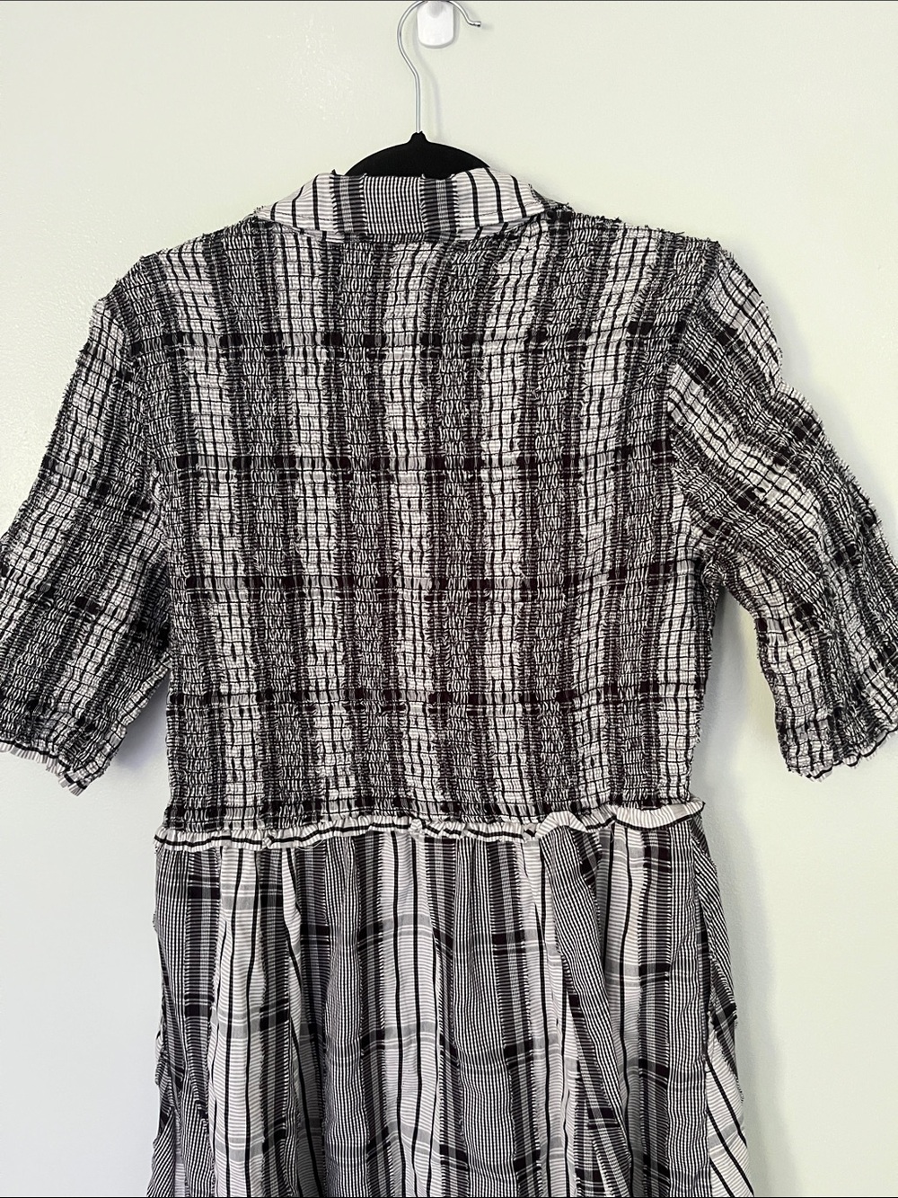 Anthropologie Maeve Plaid Midi Dress / Cottagecore Academia Button Front
Dress - Picture 9 of 10